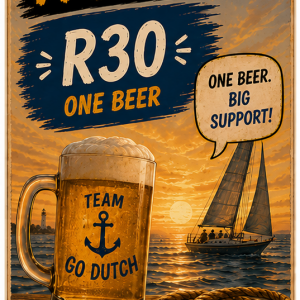 R30 - One beer for the Skipper!